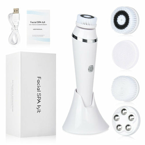 LUSHÉ 4-in-1 Sonic Facial Cleansing Brush